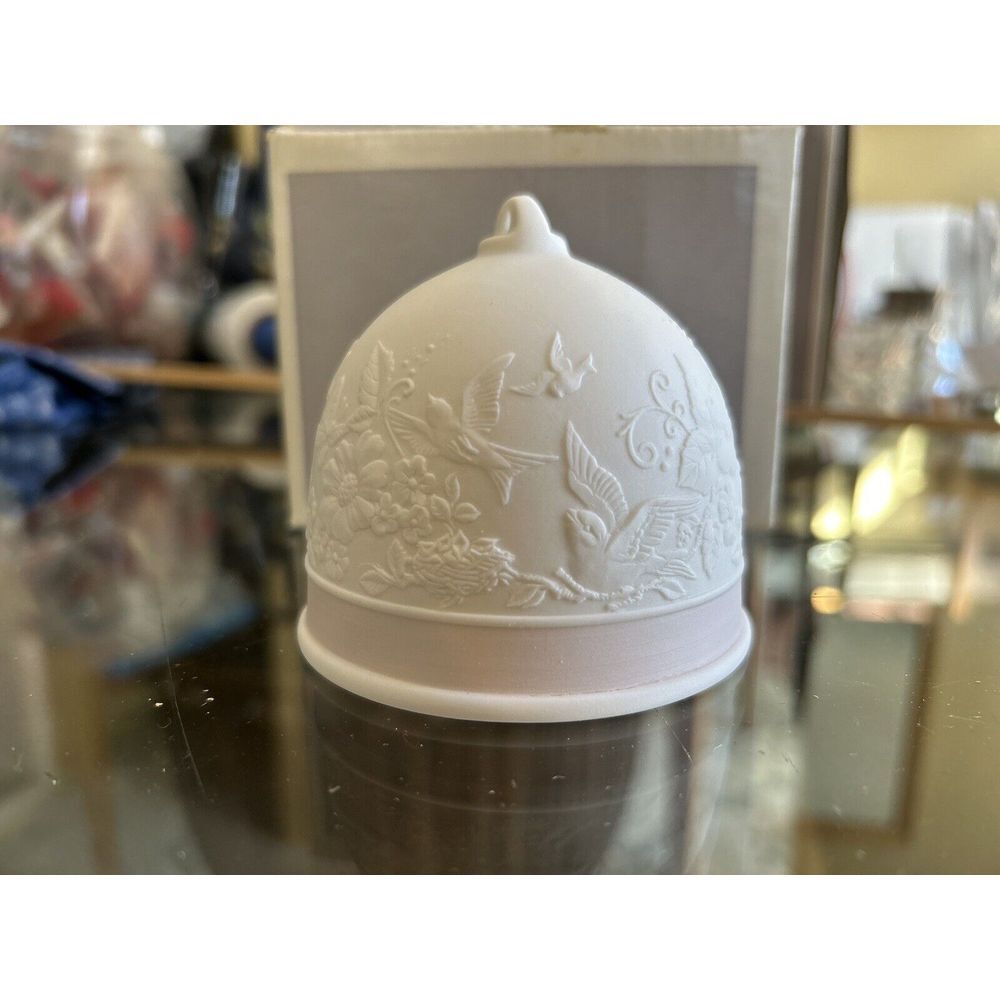 Lladro Retired "1991 Spring Bell Ornament" with‎ Box 7613 - Picture 12 of 12